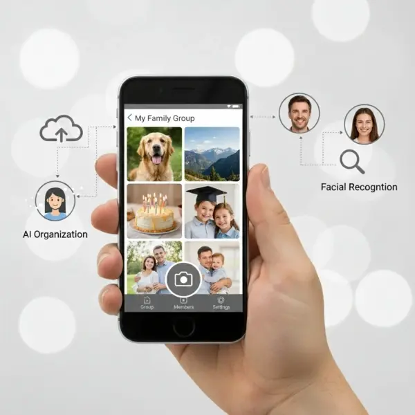 Grufie Android photo sharing app preview